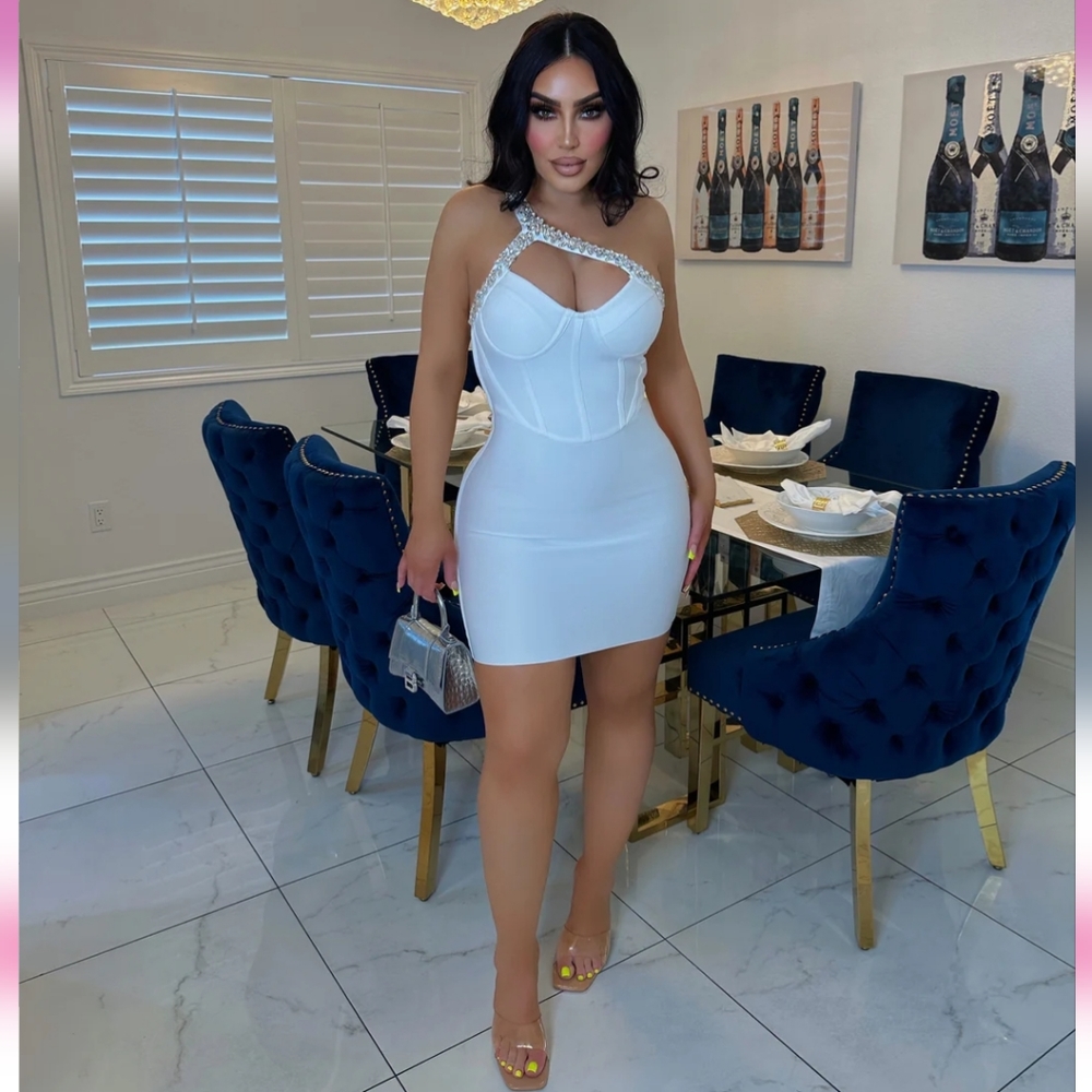 Bandage Crystal Dress